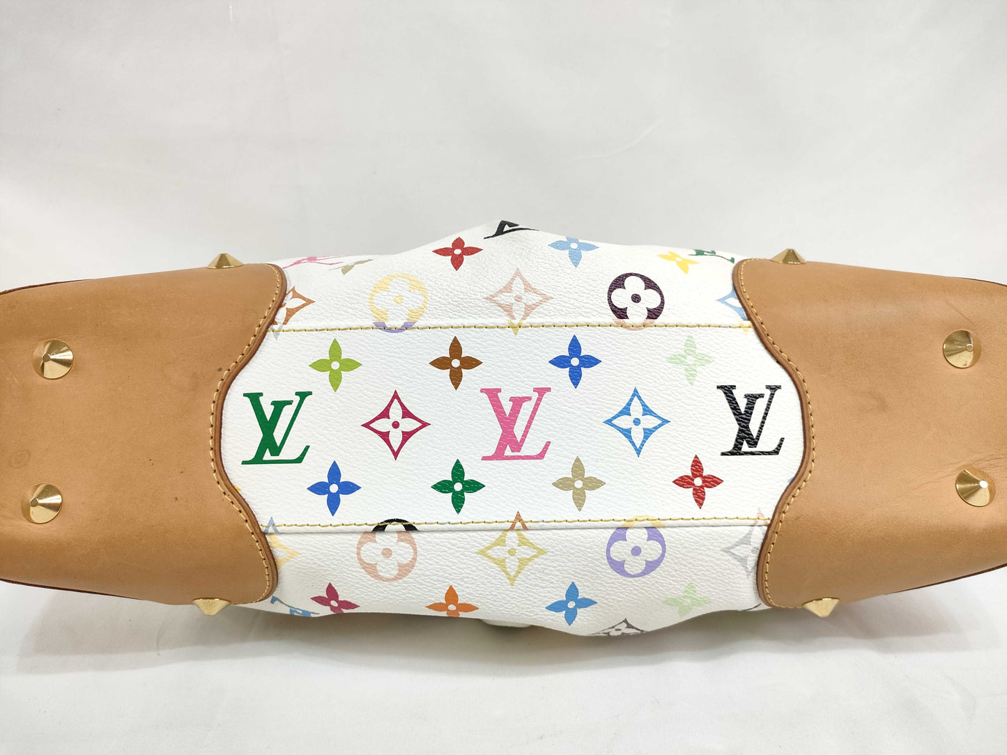 LOUIS VUITTON M 40255 Monogram Multicolor LOUIS VUITTON Judy LV MM Handbag 2WAY Multicolor M40255 Handbag