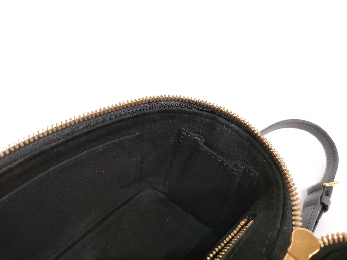 LOUIS VUITTON M57118 Monogram LOUIS VUITTON Empreinte Vanity PM Black 2-way Shoulder Bag M57118