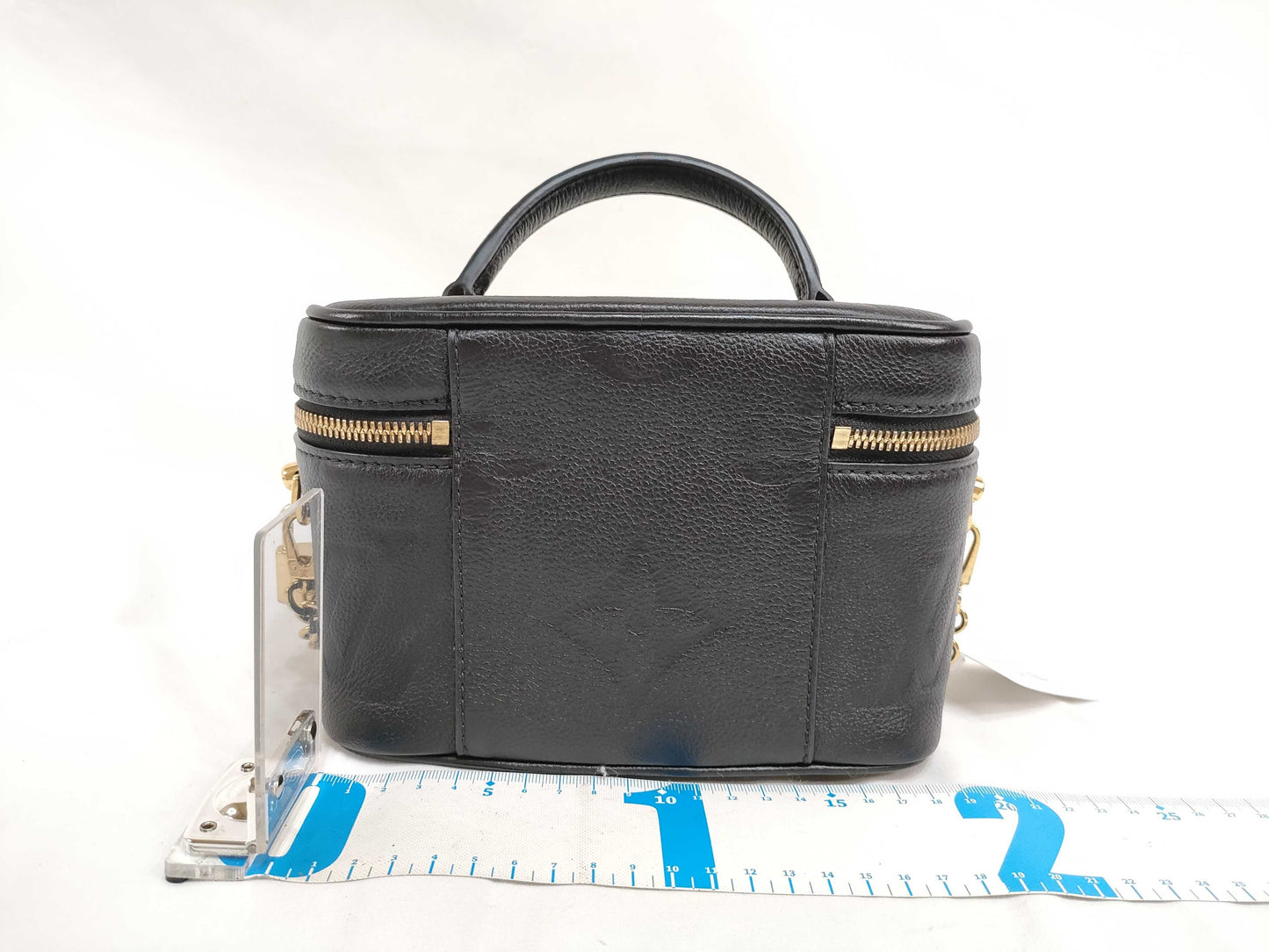 LOUIS VUITTON M57118 Monogram LOUIS VUITTON Empreinte Vanity PM Black 2-way Shoulder Bag M57118
