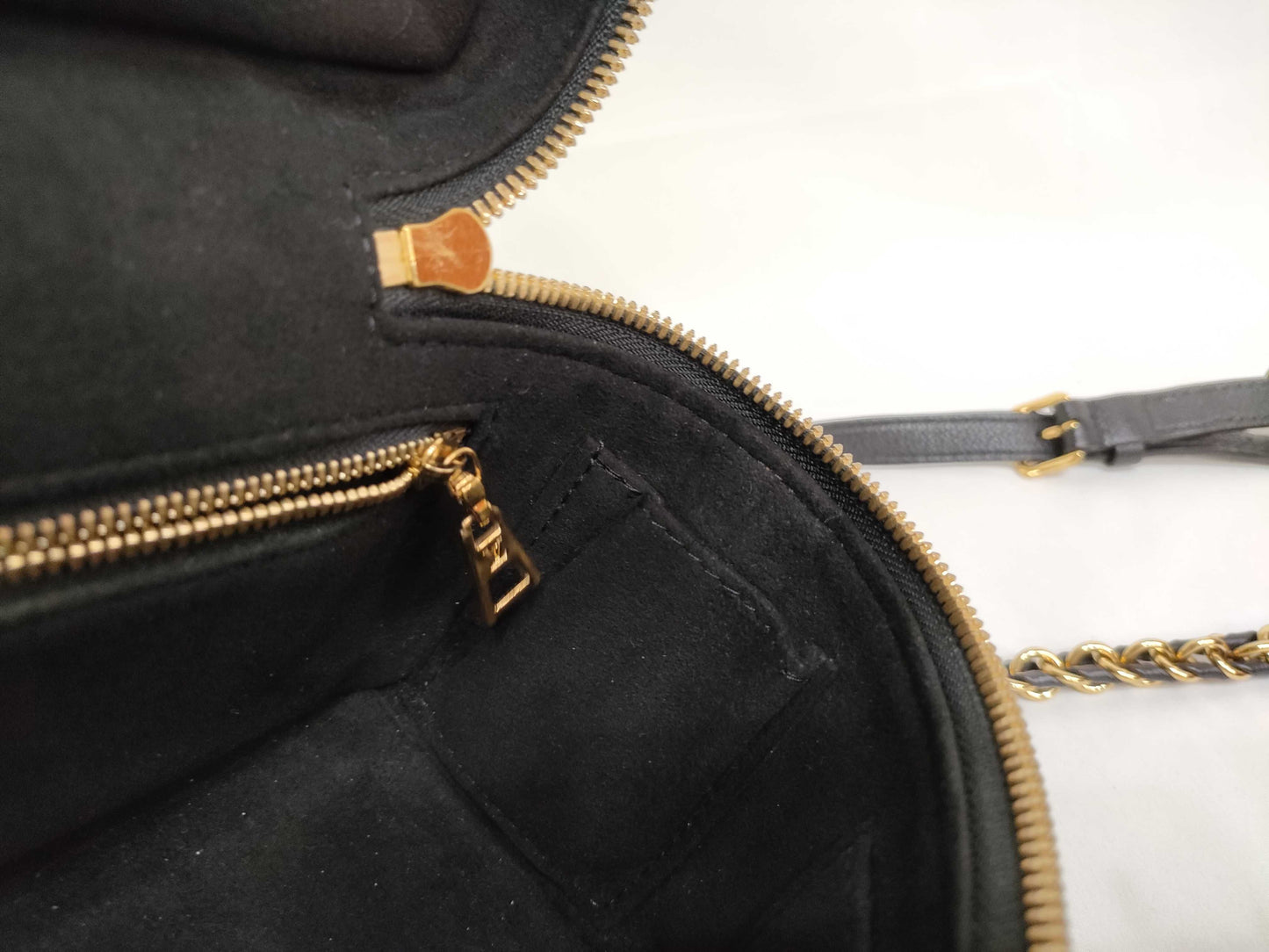 LOUIS VUITTON M57118 Monogram LOUIS VUITTON Empreinte Vanity PM Black 2-way Shoulder Bag M57118