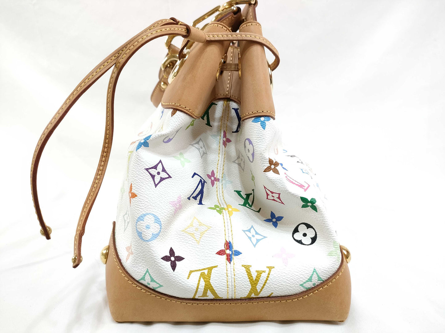 LOUIS VUITTON M 40123 Monogram Multicolore LOUIS VUITTON Multicolore Ursula Shoulder Bag in Bron White M40123 Handbag