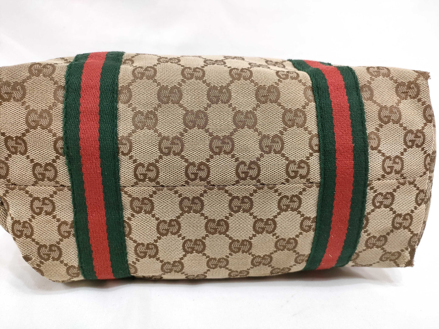GUCCI GG Canvas GUCCI Sherry Line Tote Bag Tote Bag