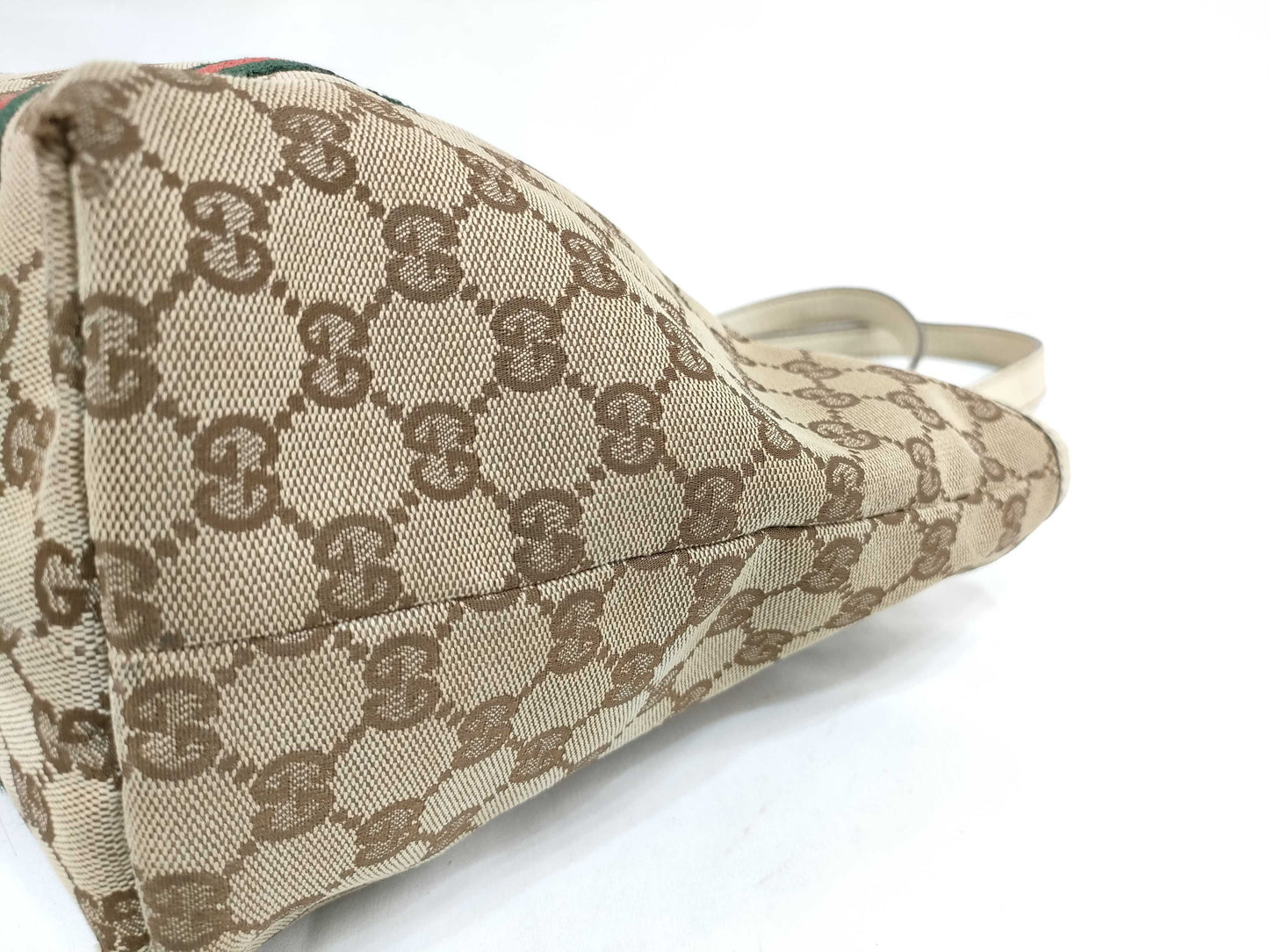 GUCCI GG Canvas GUCCI Sherry Line Tote Bag Tote Bag