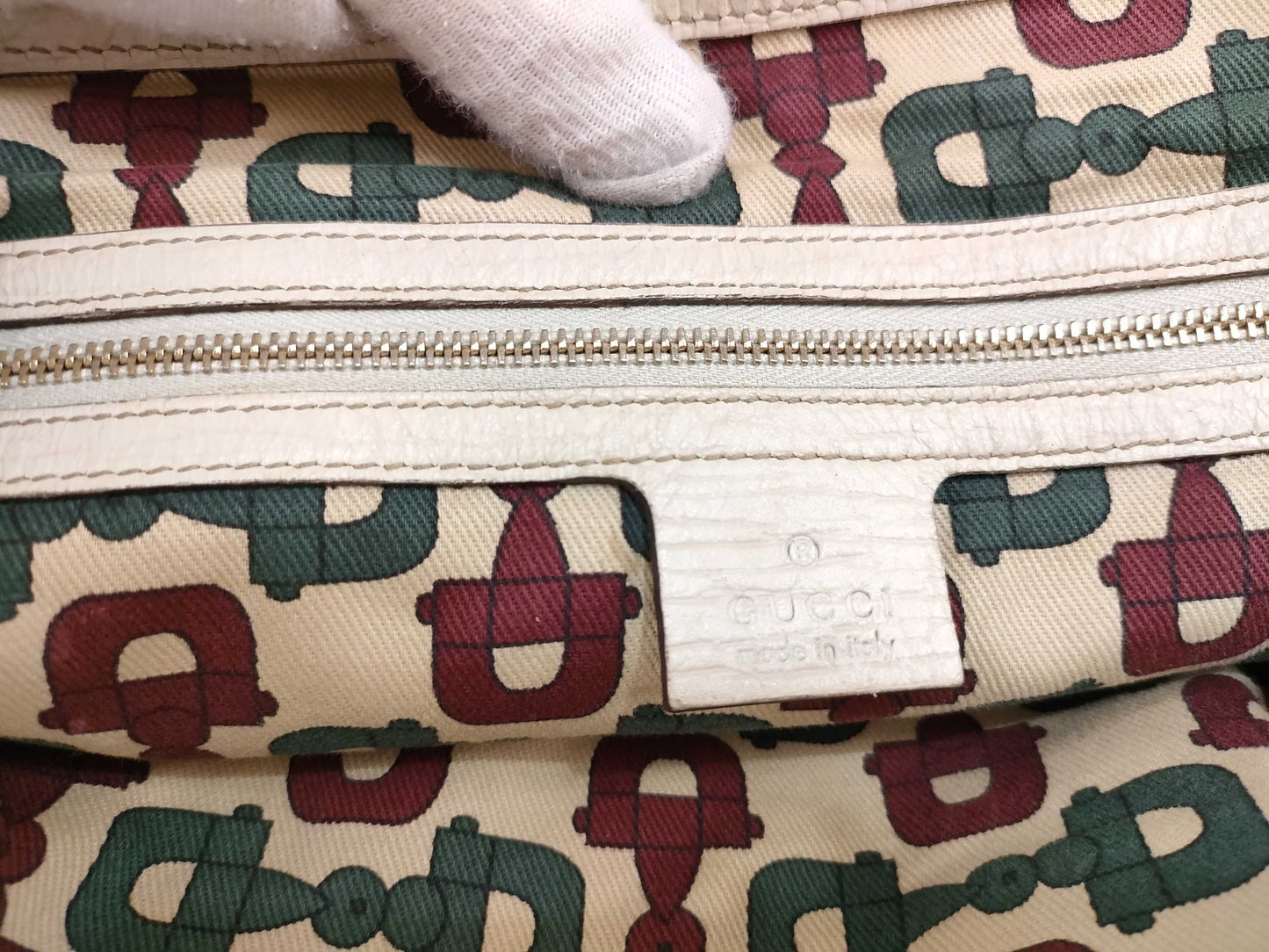 GUCCI GG Canvas GUCCI Sherry Line Tote Bag Tote Bag
