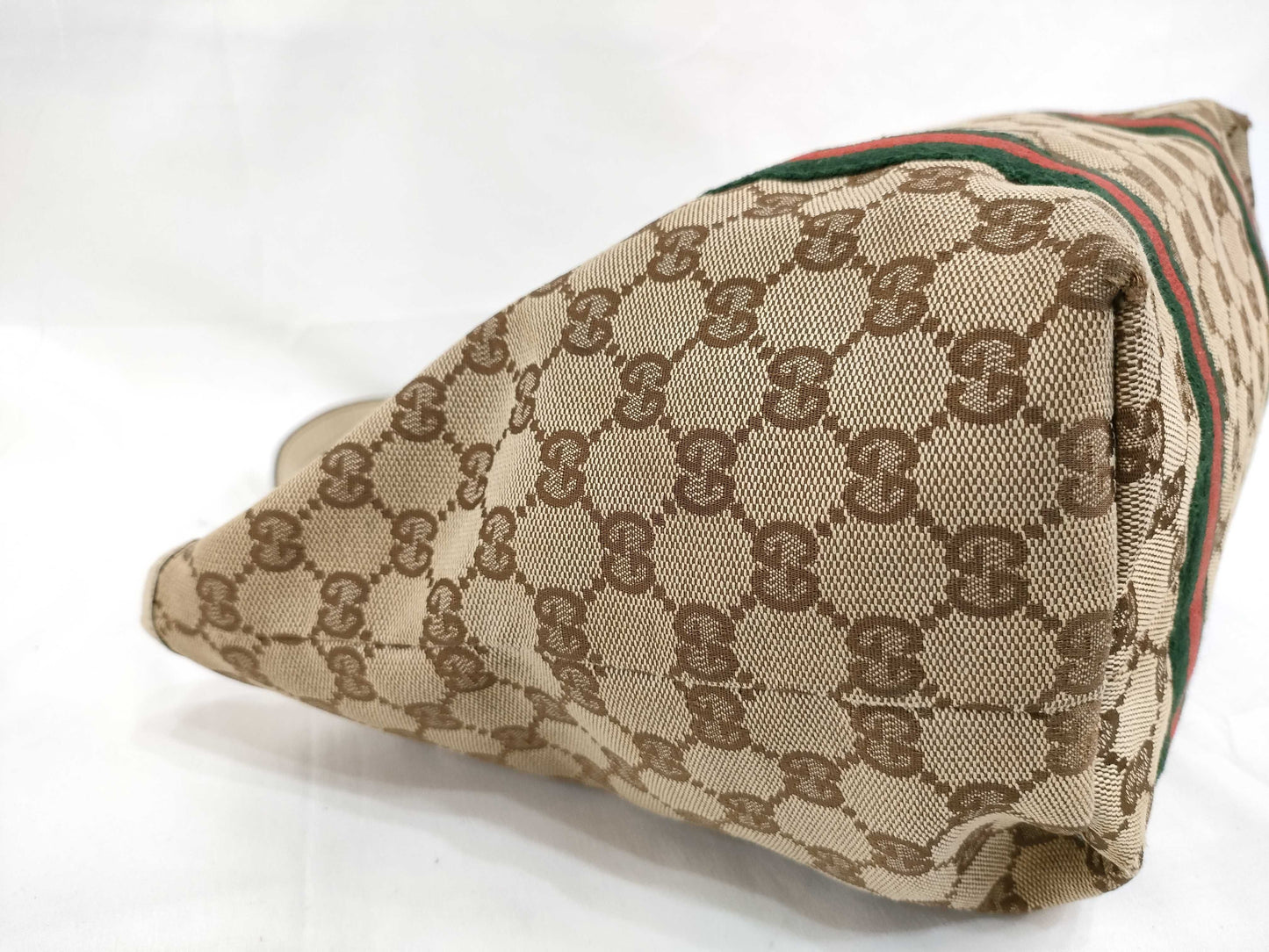 GUCCI GG Canvas GUCCI Sherry Line Tote Bag Tote Bag