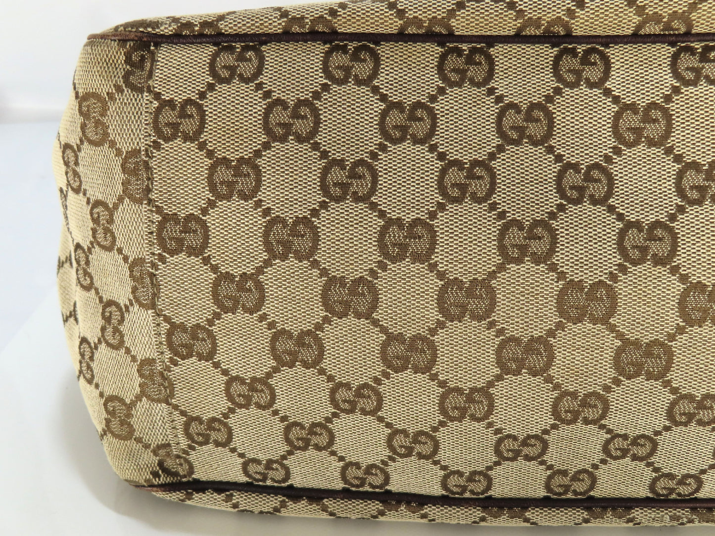 GUCCI GG Canvas GUCCI Scarf Tote Bag Tote Bag