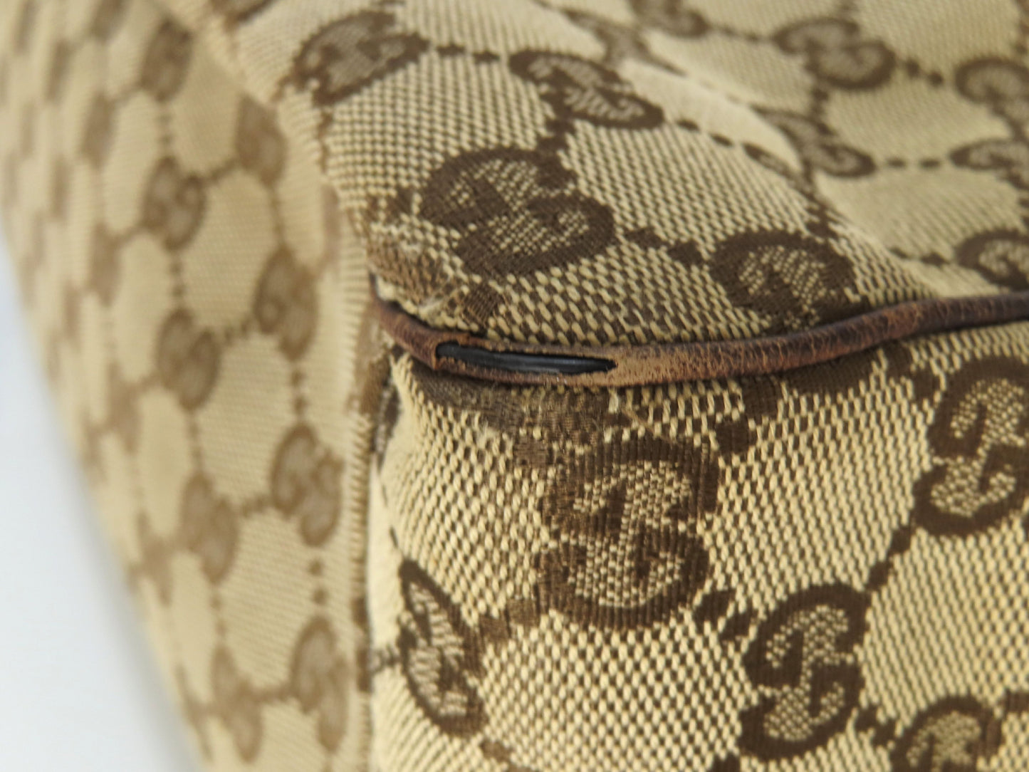 GUCCI GG Canvas GUCCI Scarf Tote Bag Tote Bag