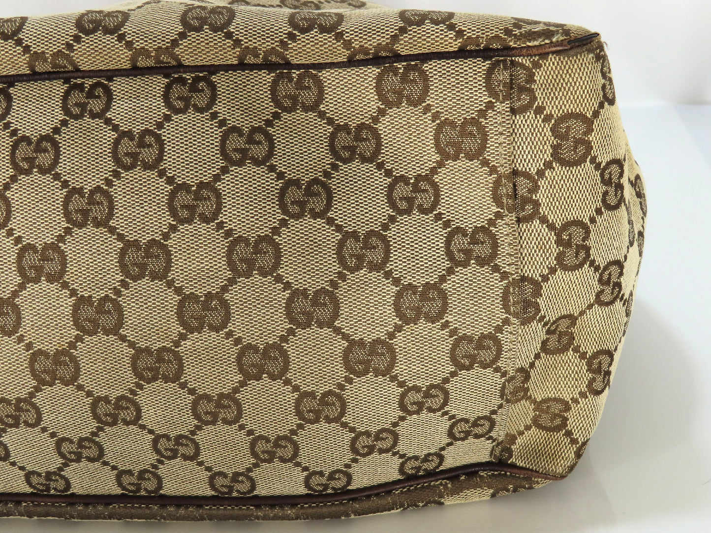 GUCCI GG Canvas GUCCI Scarf Tote Bag Tote Bag