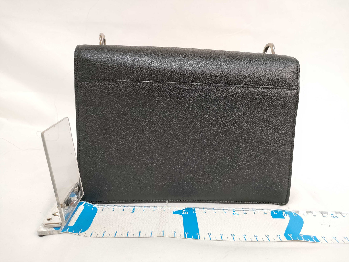 SAINT LAURENT YSL Leather Chain Shoulder Bag Black Shoulder Bag