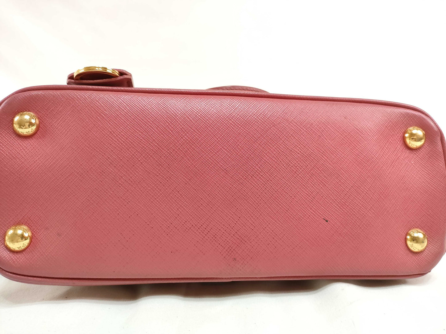 PRADA PRADA Saffiano Leather Pink 2-Way Shoulder Bag