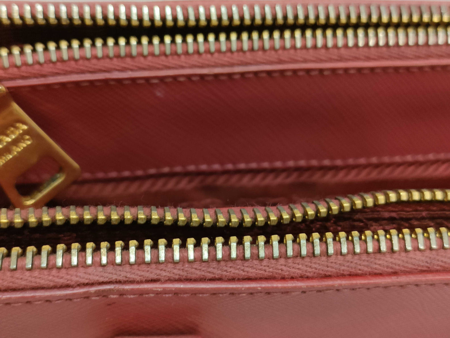 PRADA PRADA Saffiano Leather Pink 2-Way Shoulder Bag