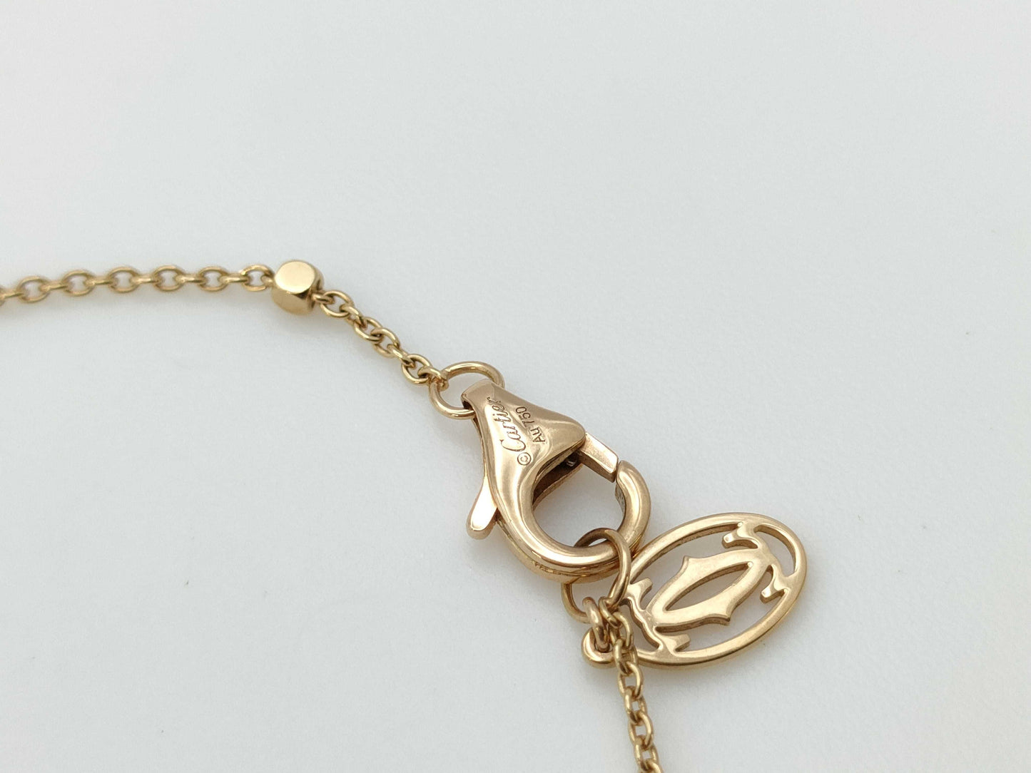 Cartier Crushed Diamond Necklace AU750 8.1g