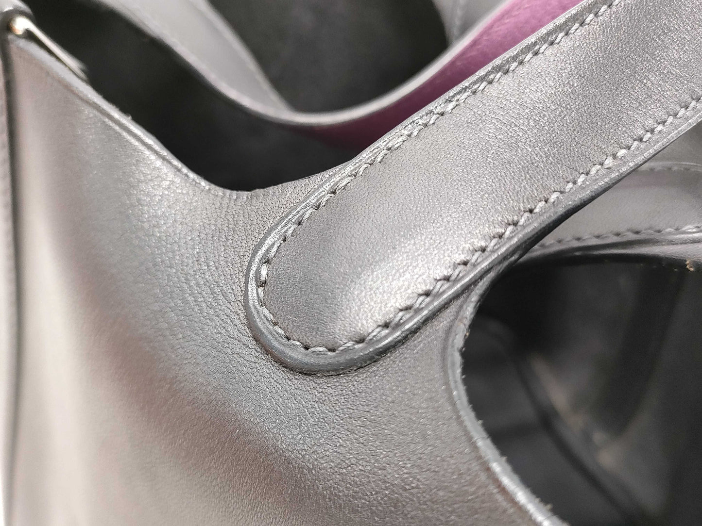 HERMES Picotin Handbag with Stamped Silver Hardware