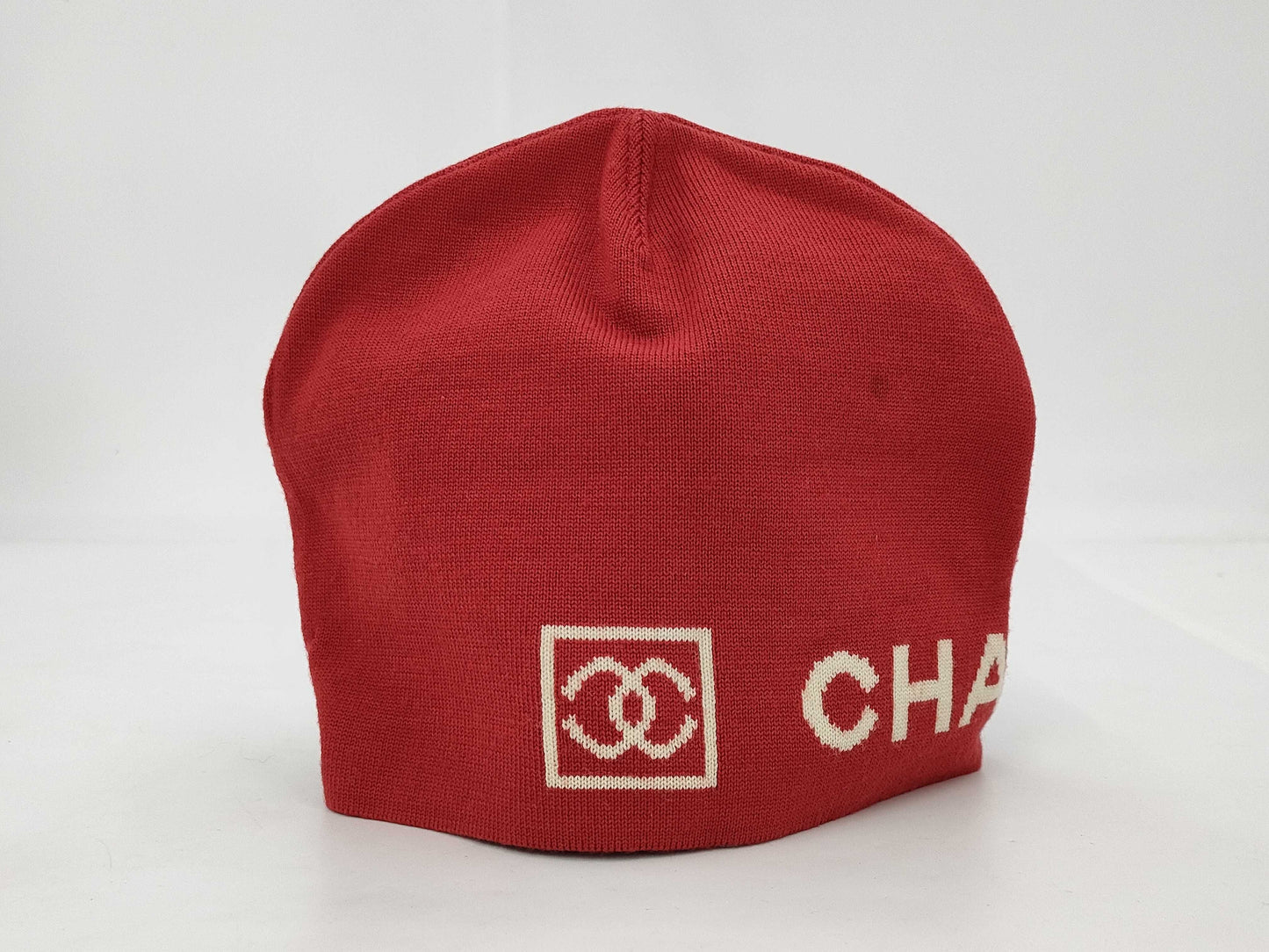 CHANEL Sports Line Logo Beanie Hat Cap Other Accessories