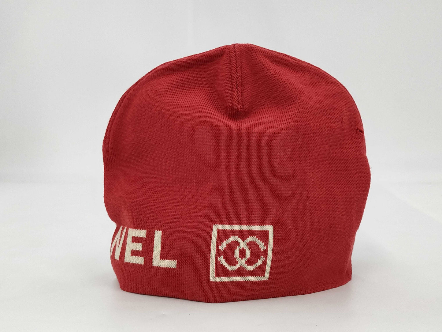 CHANEL Sports Line Logo Beanie Hat Cap Other Accessories