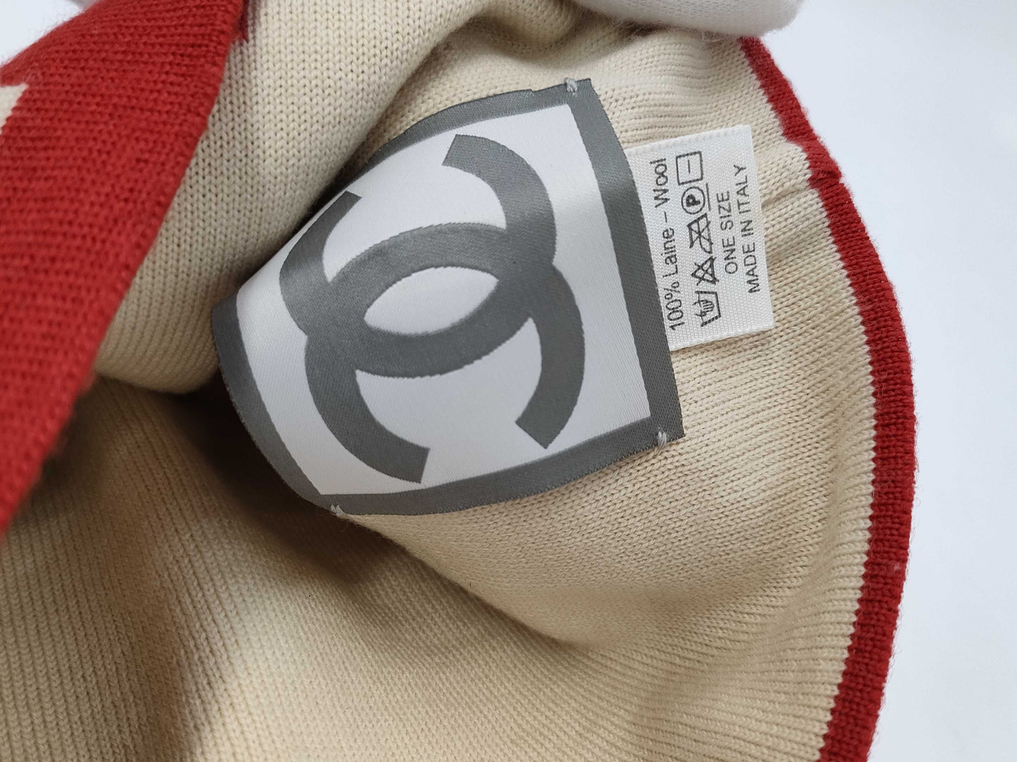 CHANEL Sports Line Logo Beanie Hat Cap Other Accessories