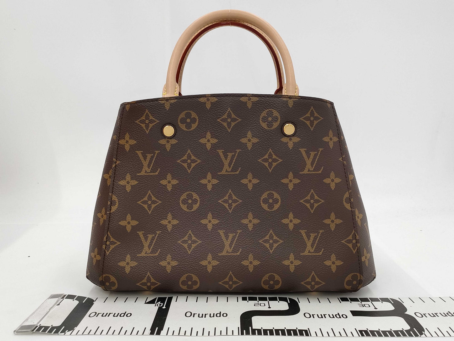 LOUIS VUITTON Monogram Montaigne BB M41055 Tote Bag