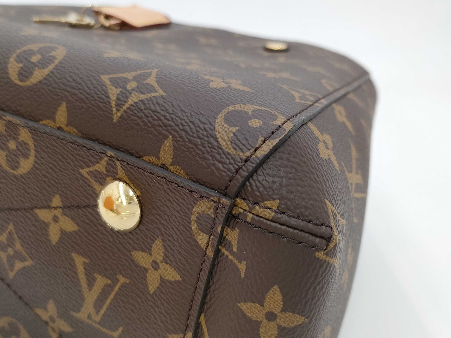 LOUIS VUITTON Monogram Montaigne BB M41055 Tote Bag