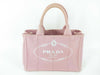 PRADA Canapa Pink Tote Bag 1BG439