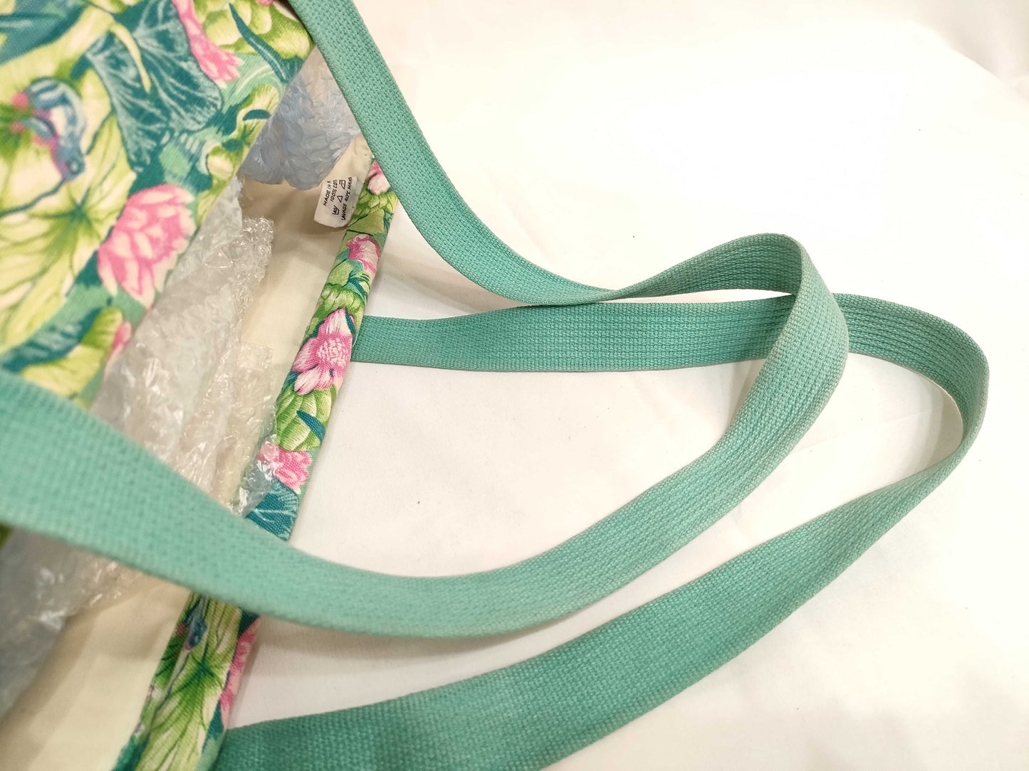 HERMES Frog Flower Tote Bag Tote Bag