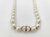 Dior CD GP x Faux Pearl Necklace