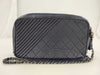 CHANEL Matte Lace Shoulder Bag