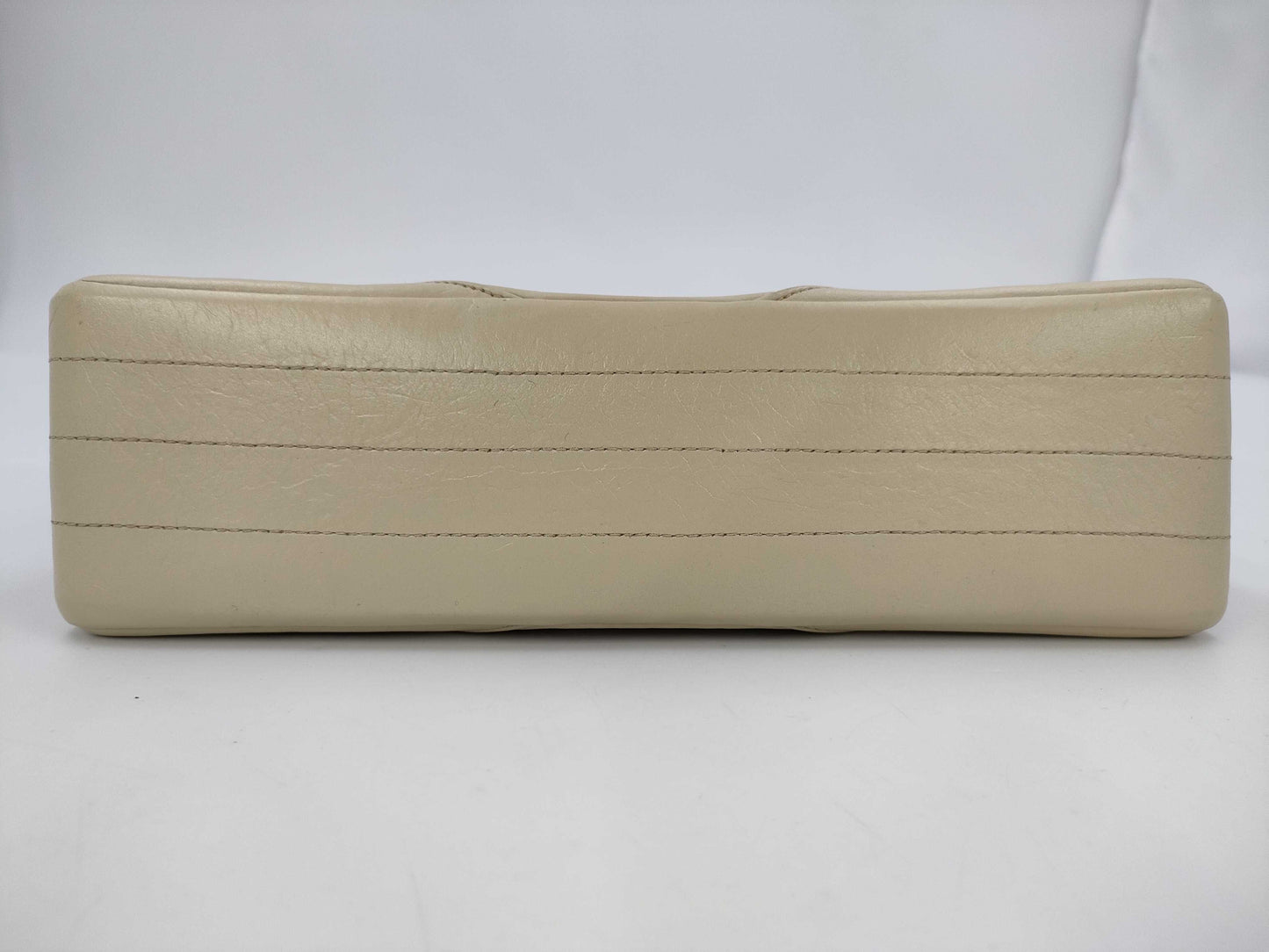 CHANEL Matte Lace Shoulder Bag