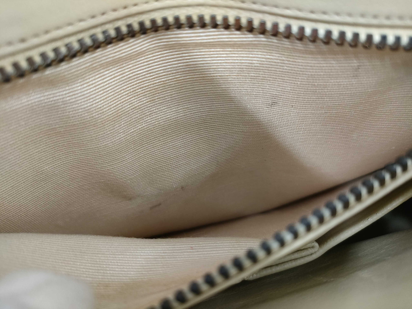 CHANEL Matte Lace Shoulder Bag