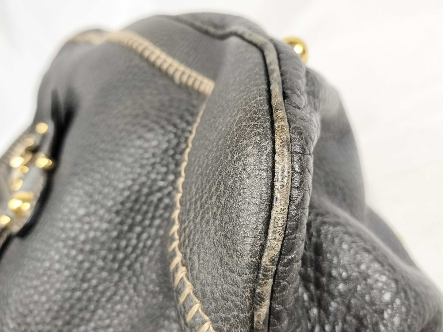 GUCCI GUCCI Horsebit Leather Handbag Shoulder Bag