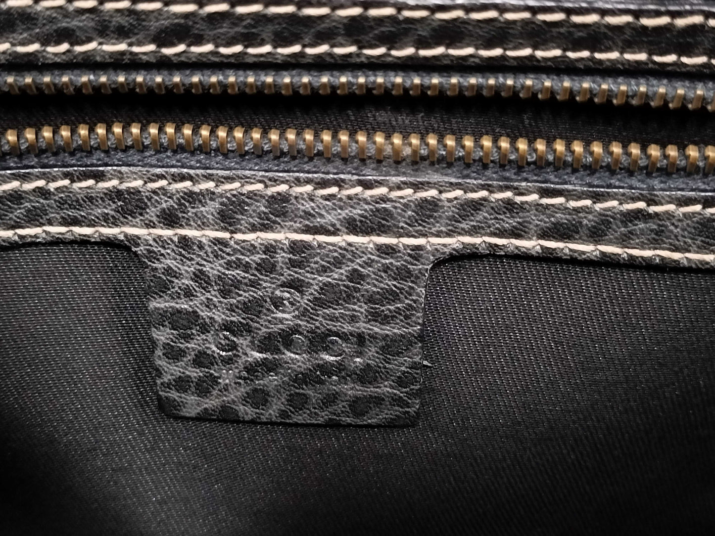 GUCCI GUCCI Horsebit Leather Handbag Shoulder Bag