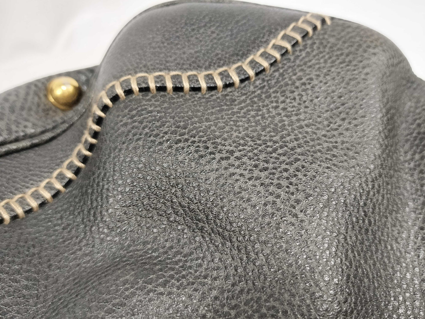 GUCCI GUCCI Horsebit Leather Handbag Shoulder Bag