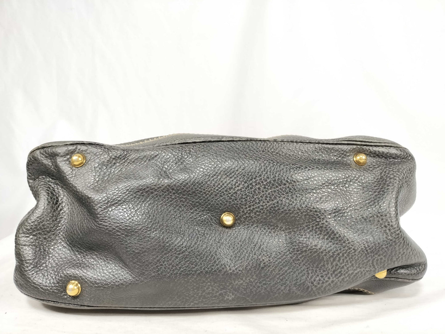 GUCCI GUCCI Horsebit Leather Handbag Shoulder Bag
