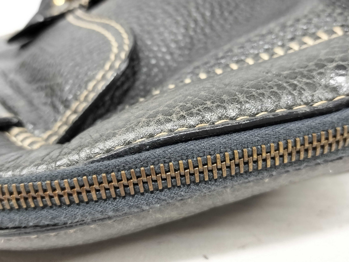GUCCI GUCCI Horsebit Leather Handbag Shoulder Bag