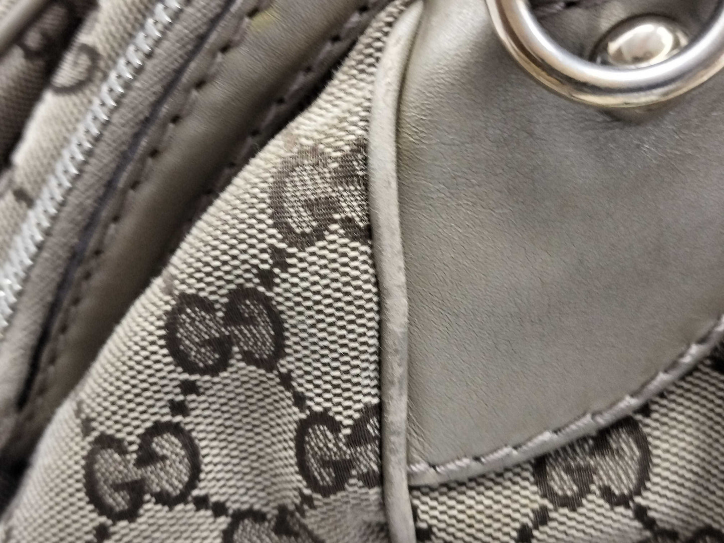 GUCCI GG Canvas Gucci Hand Shoulder Bag Shoulder Bag