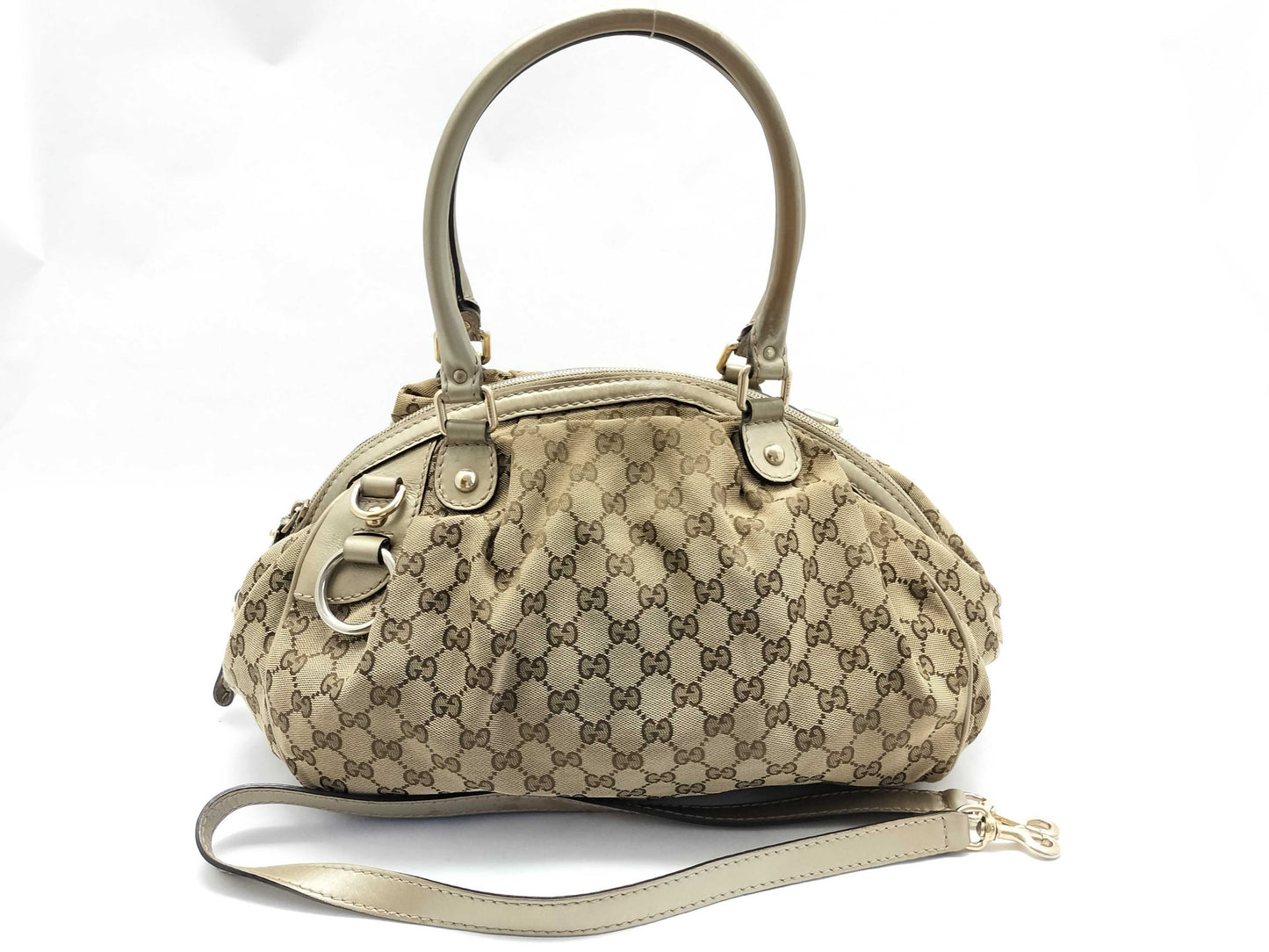 GUCCI GG Canvas Gucci Hand Shoulder Bag Shoulder Bag