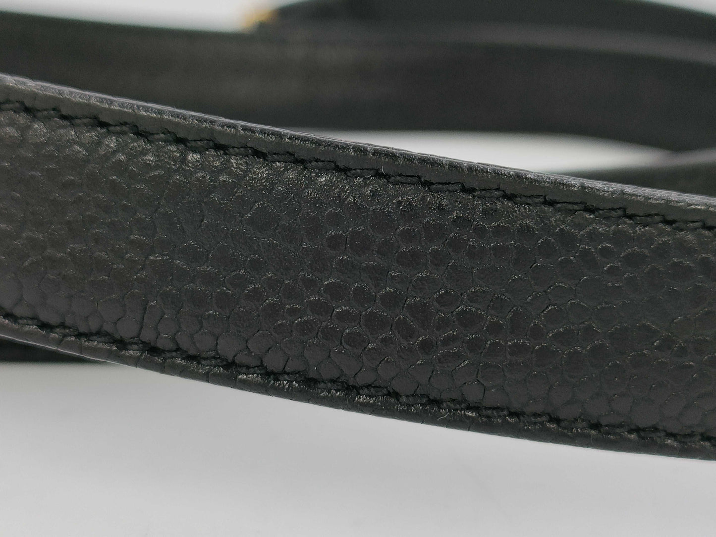 CHANEL Coco Mark 2-way Caviar Skin Hand/Shoulder Vanity Bag 4502965 Handbag