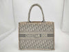 Dior Christian Dior Dior Book Tote Tote Bag Handbag Trotter 50-MA-0251 Gray Bag