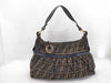 FENDI Zucca pattern one-shoulder brown shoulder bag