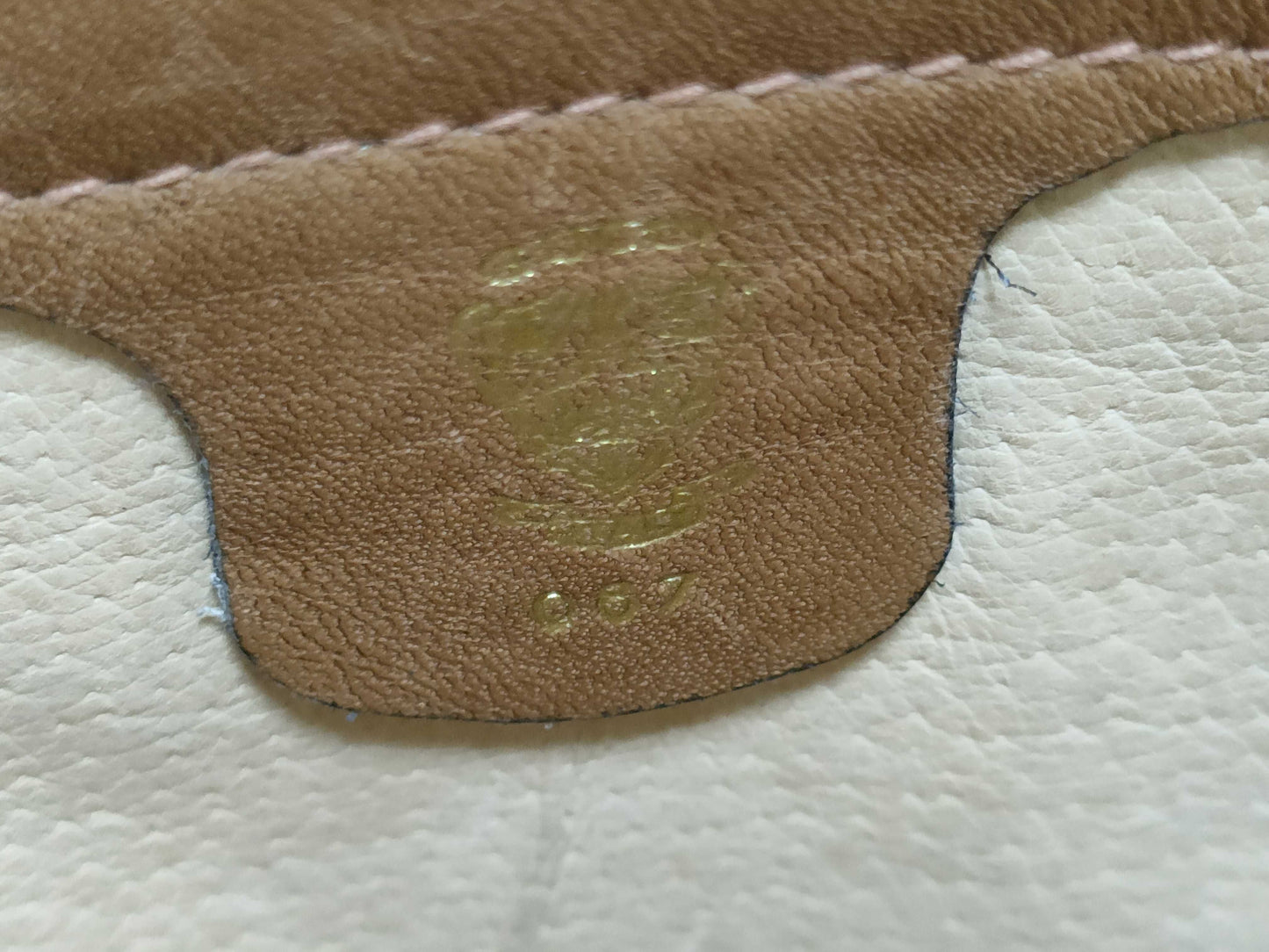 GUCCI 067 Shoulder Bag, Old Gucci Micro GG Canvas and Leather, Brown Shoulder Bag