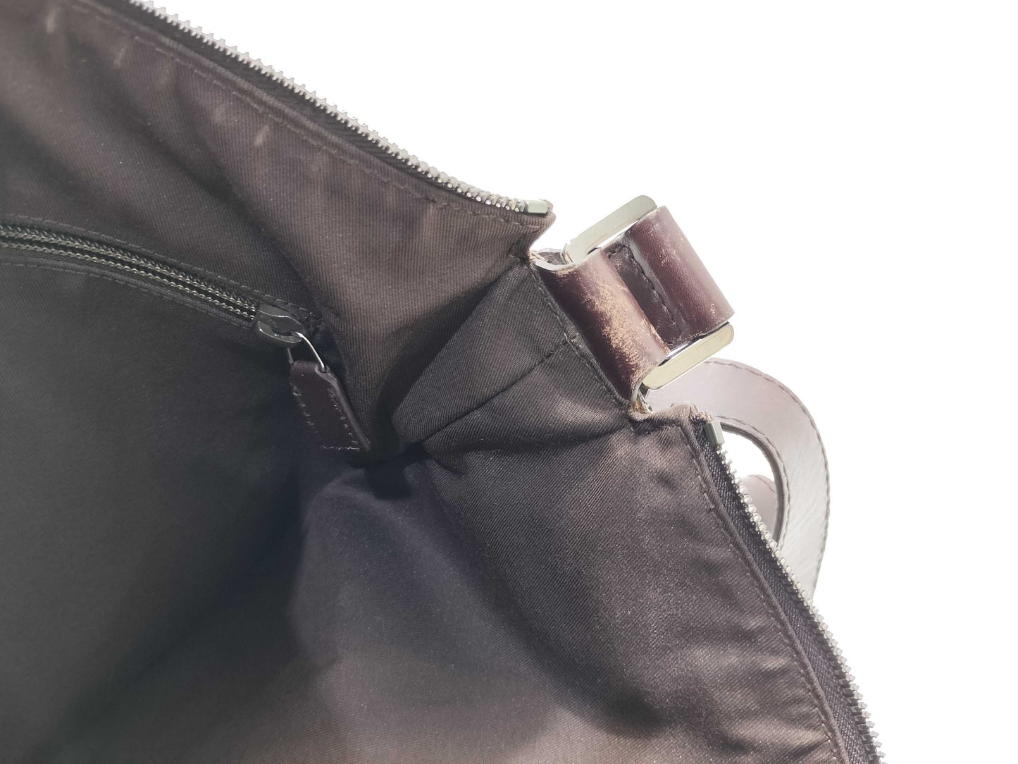 GUCCI Guccissima Shoulder Bag 148476, Brown Leather, Shima Shoulder Bag