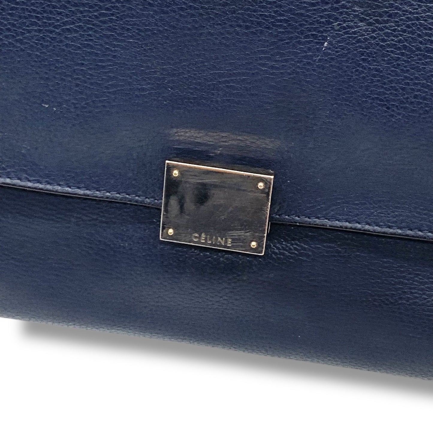 CELINE Trapeze Shoulder Bag 2-Way Handbag