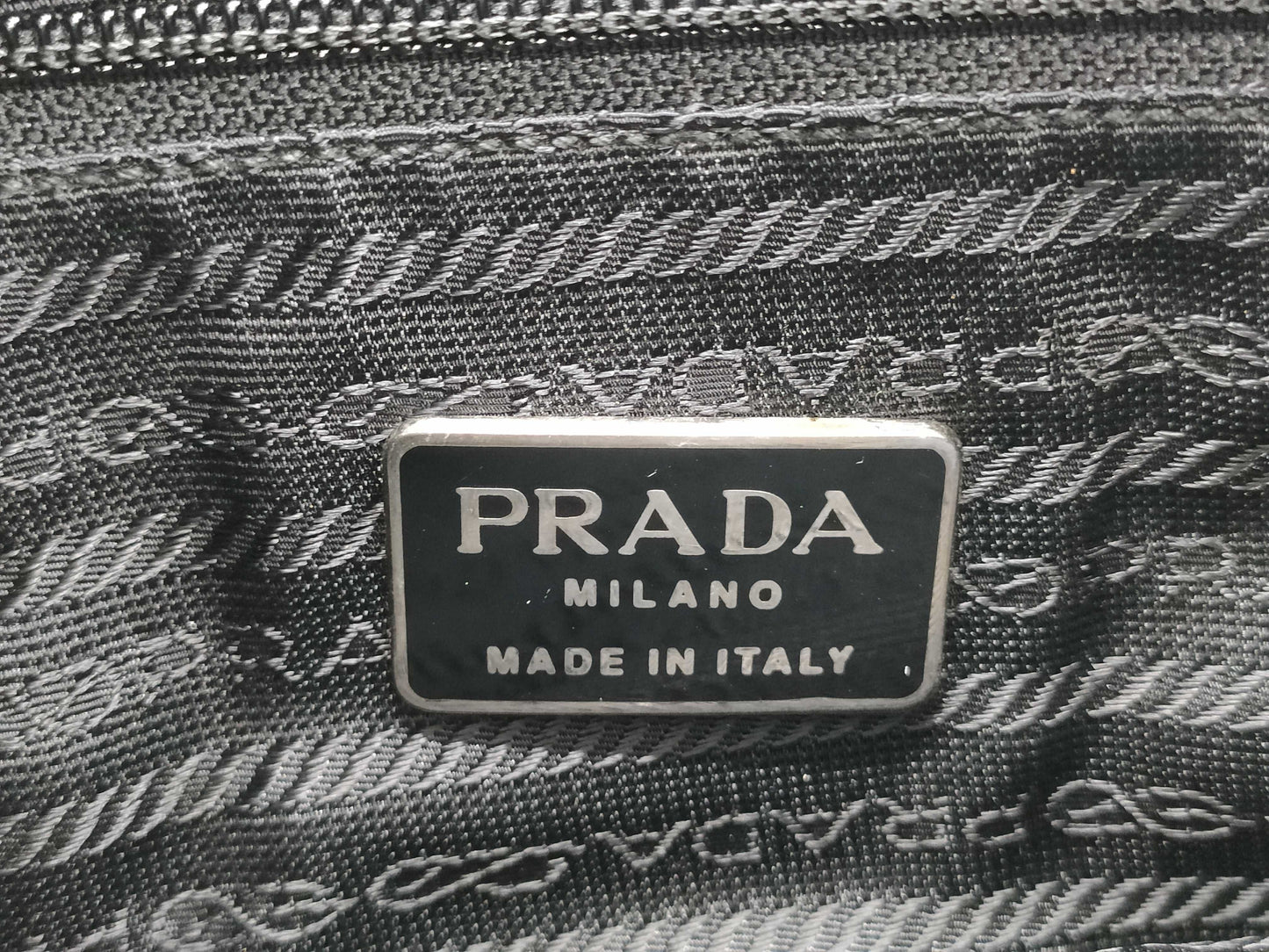PRADA Nylon Triangle Logo One-Shoulder Bag Shoulder Bag