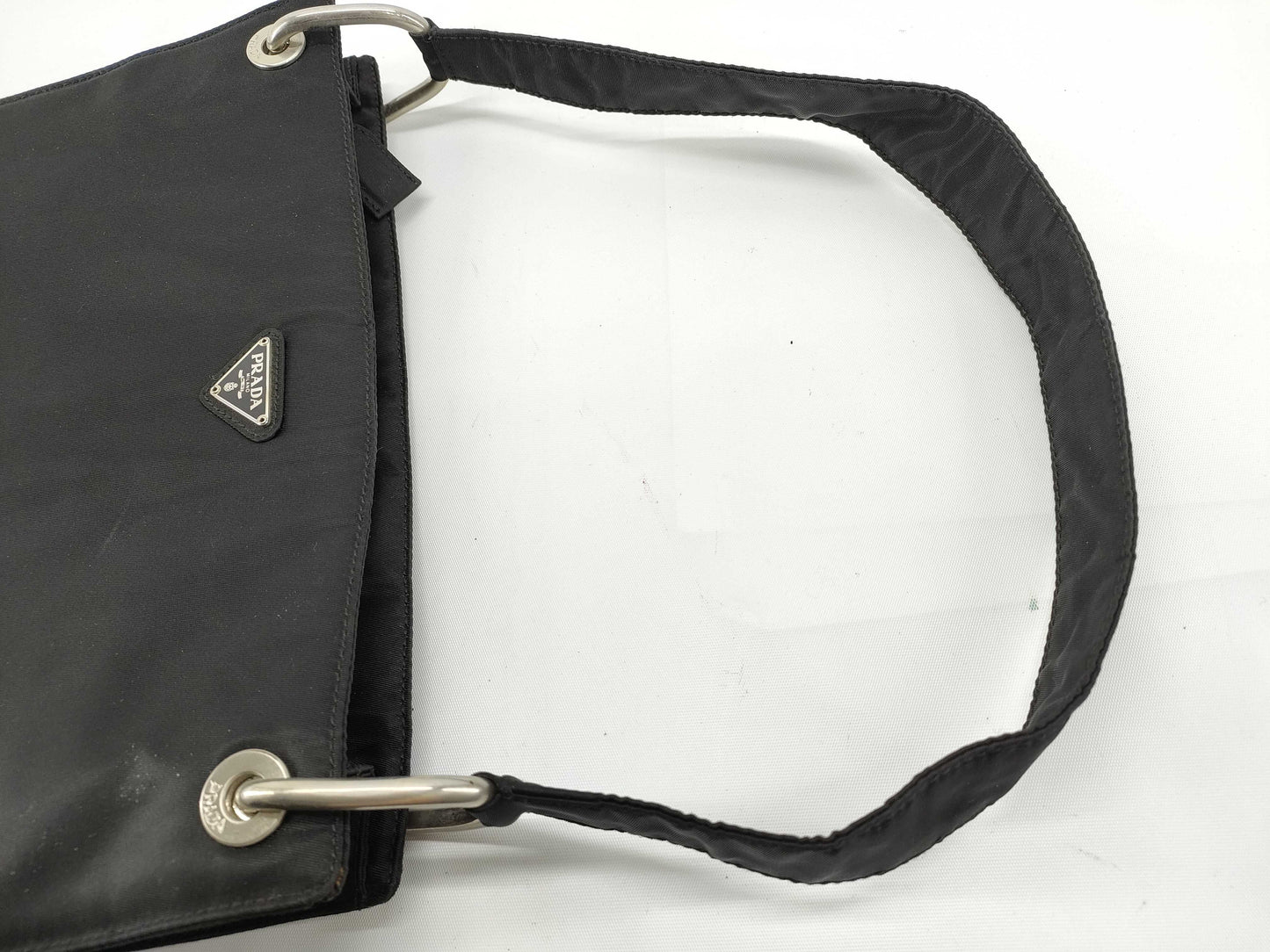 PRADA Nylon Triangle Logo One-Shoulder Bag Shoulder Bag