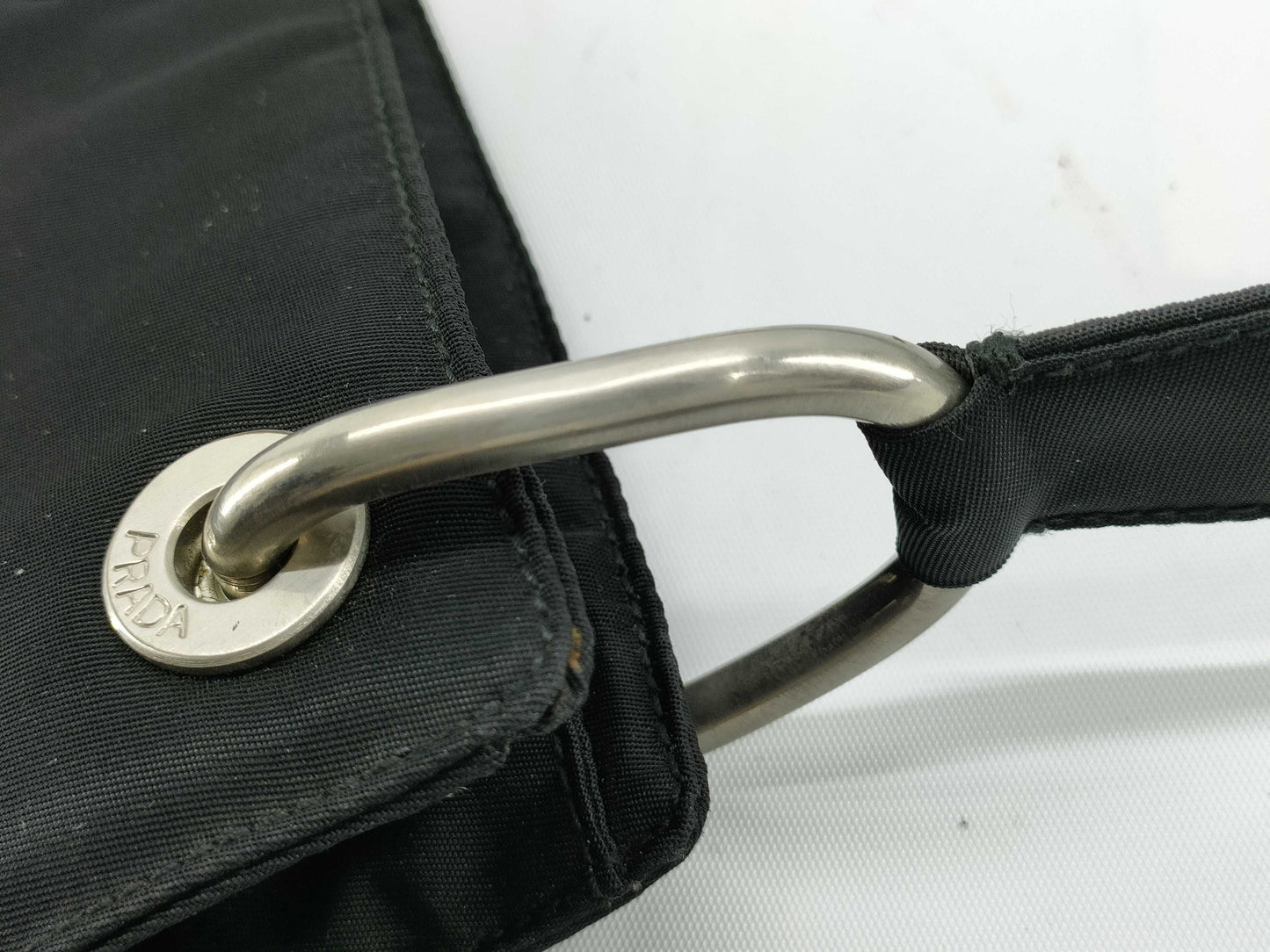 PRADA Nylon Triangle Logo One-Shoulder Bag Shoulder Bag