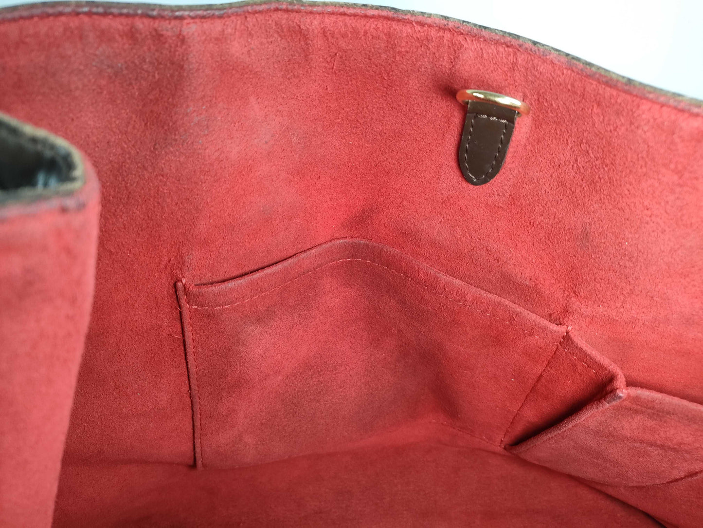 LOUIS VUITTON N51204 Damier Hampstead MM Tote Bag