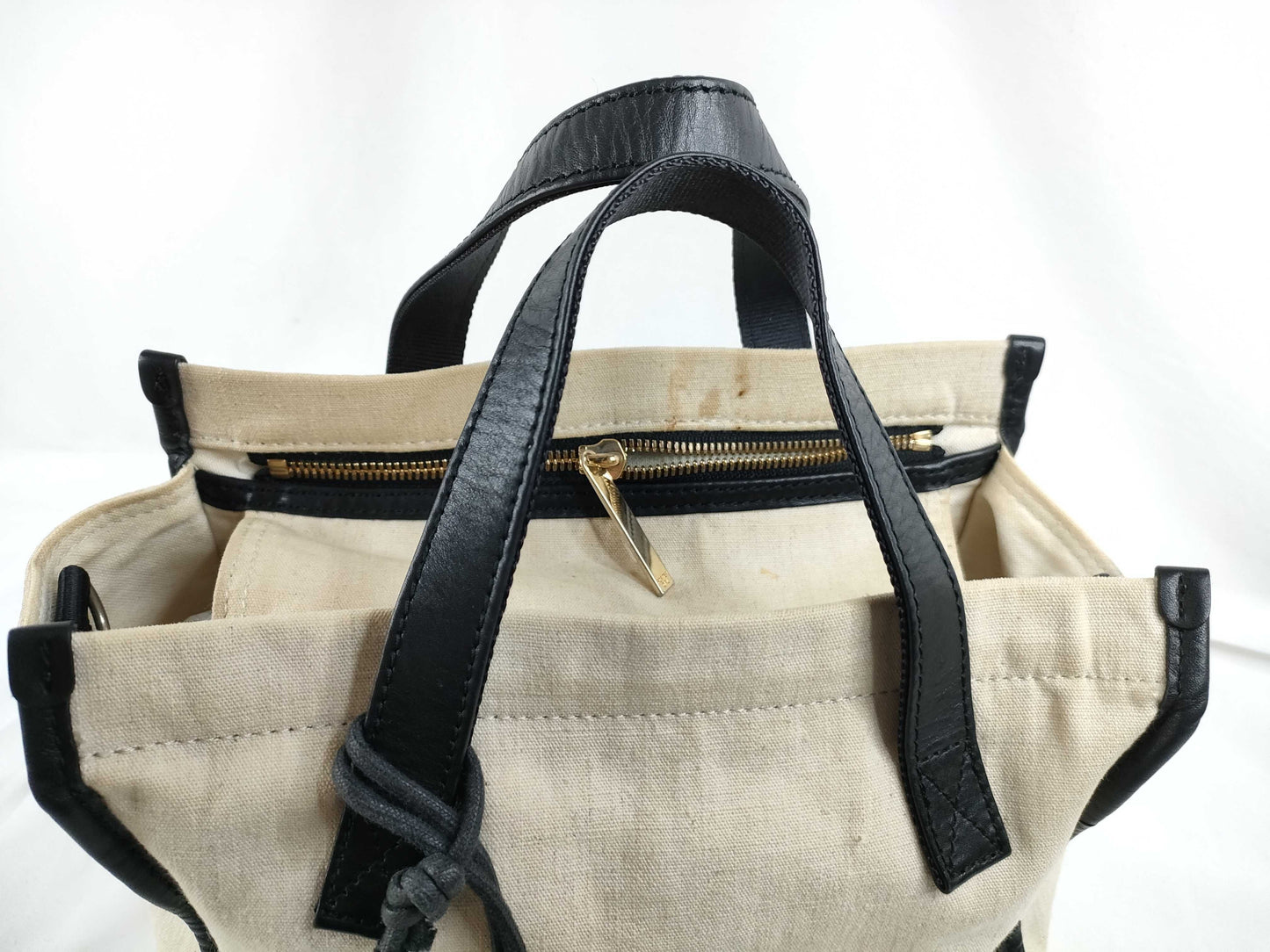 PORTER 2-way canvas handbag