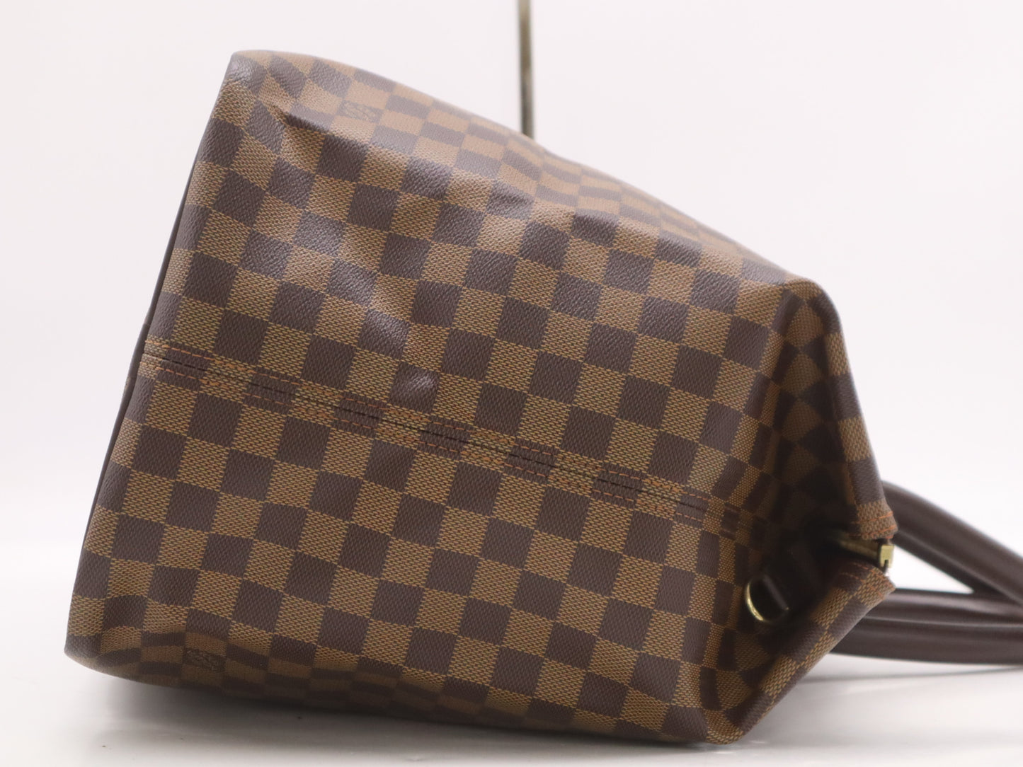 LOUIS VUITTON N41165 Damier Greenwich PM Tote Bag with Name Tag