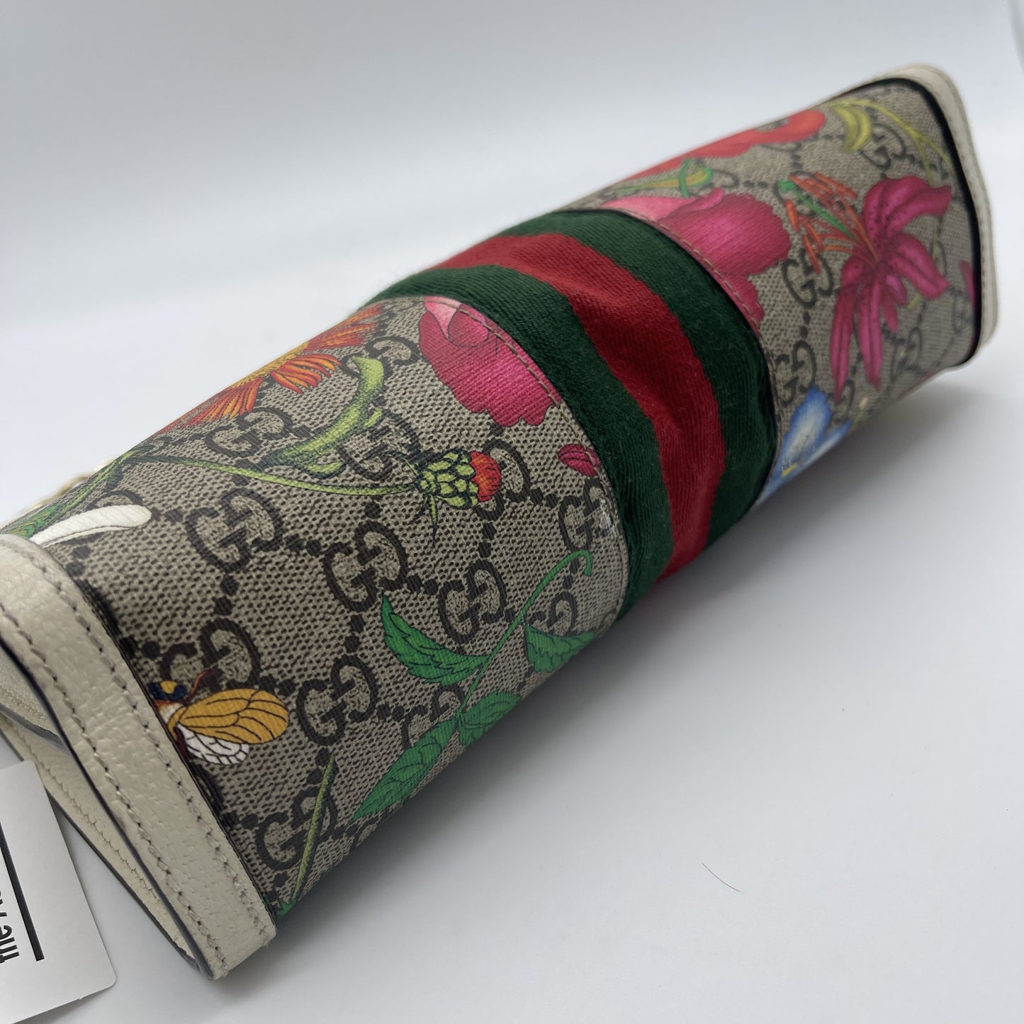GUCCI Ophidia floral chain shoulder bag