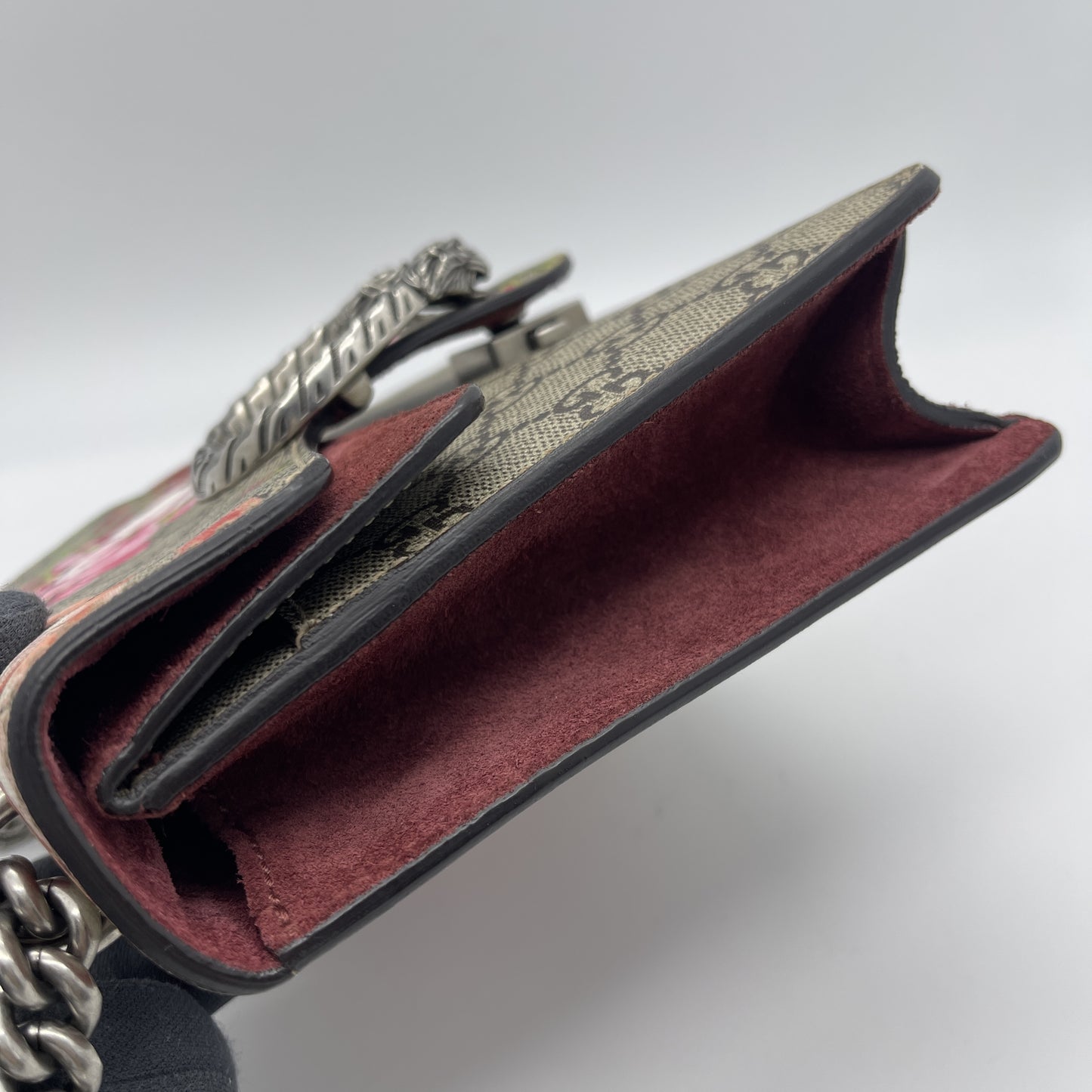 GUCCI GG Supreme Floral Dionysus Shoulder Bag