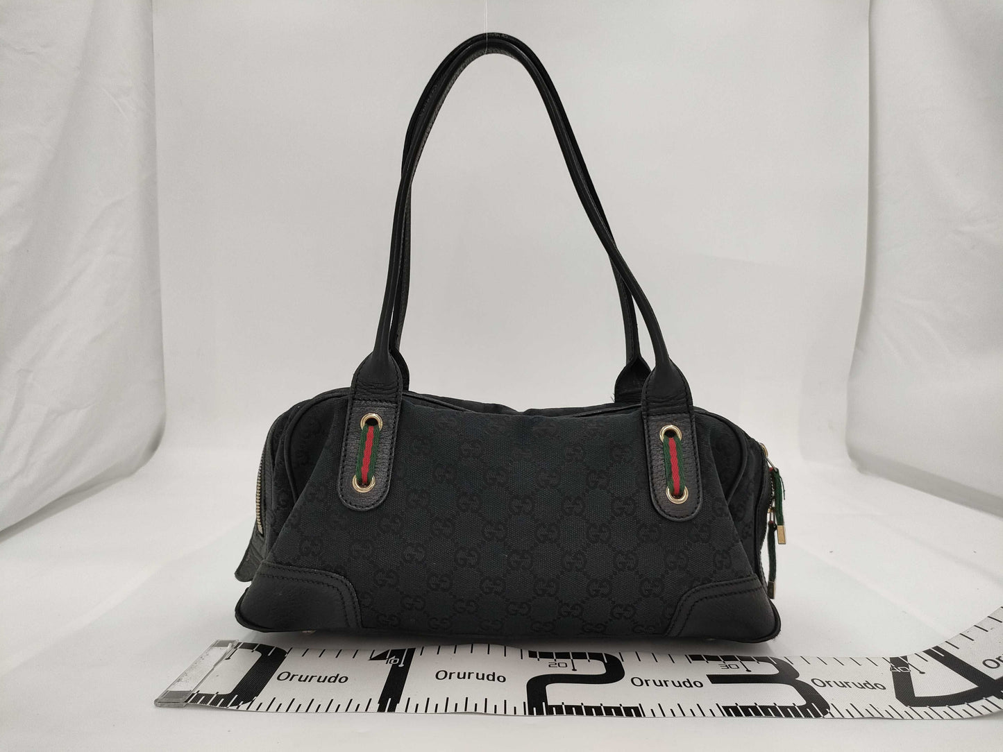 GUCCI GUCCI Gucci Princess Tote Bag Mini Boston Bag 161720 GG Canvas Bag